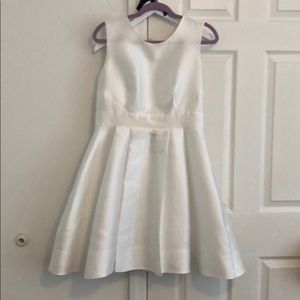 Kate Spade Bow Back White Dress.